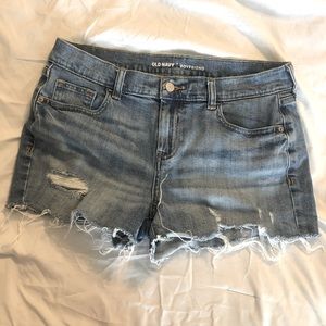 Old Navy Boyfriend Cut Off Shorts